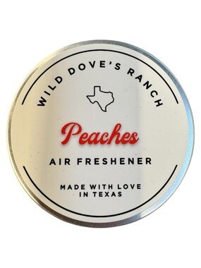 Wild Dove’s Ranch Peaches Air Freshener - Made in Texas